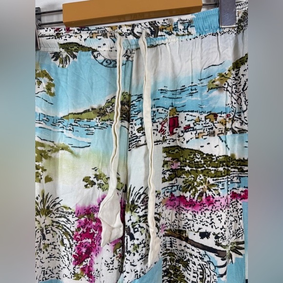 PJ Salvage Women’s Multicolor Graphic Print Lounge Pants Size Large - Picture 4 of 9